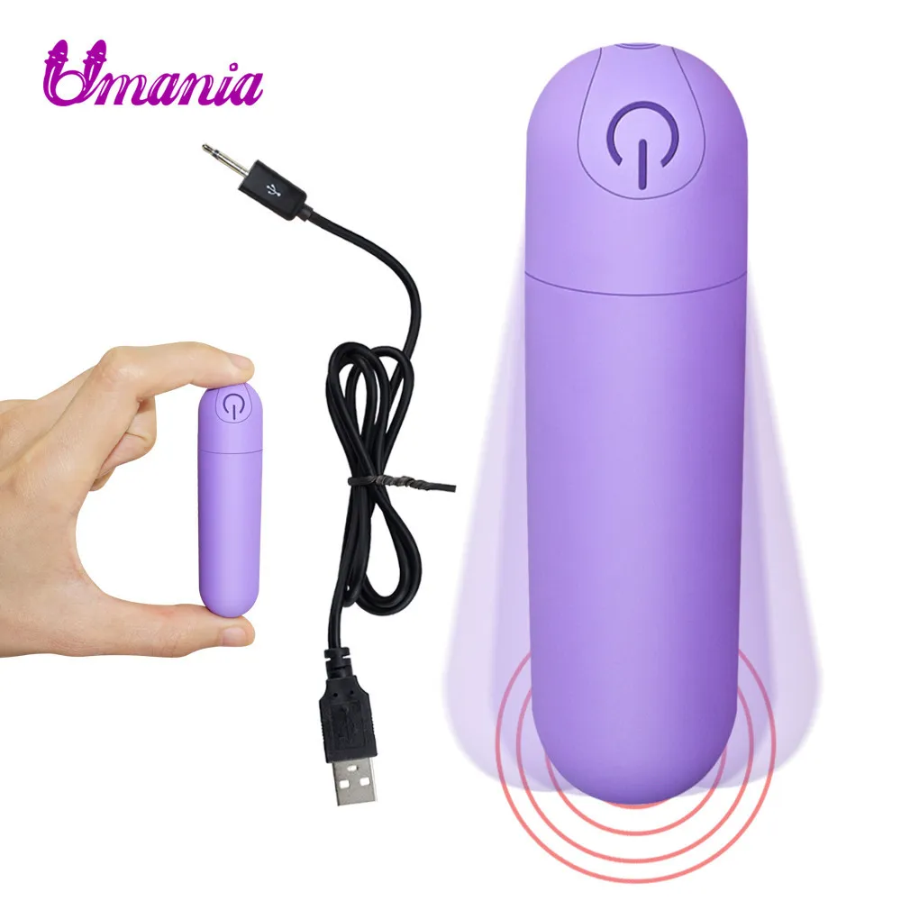 10-Gang-Kugelvibrator, USB-Aufladung, G-Punkt-Dildo-Massagegerät, Mini-starke Vibration, Analplug, sexy Spielzeug für Frauen