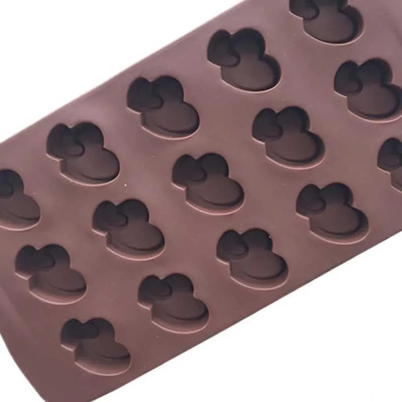 Baking Moulds Big And Small Love Silicone Chocolate Molds DIY Cake Mold Decoration Mold Manual Soap