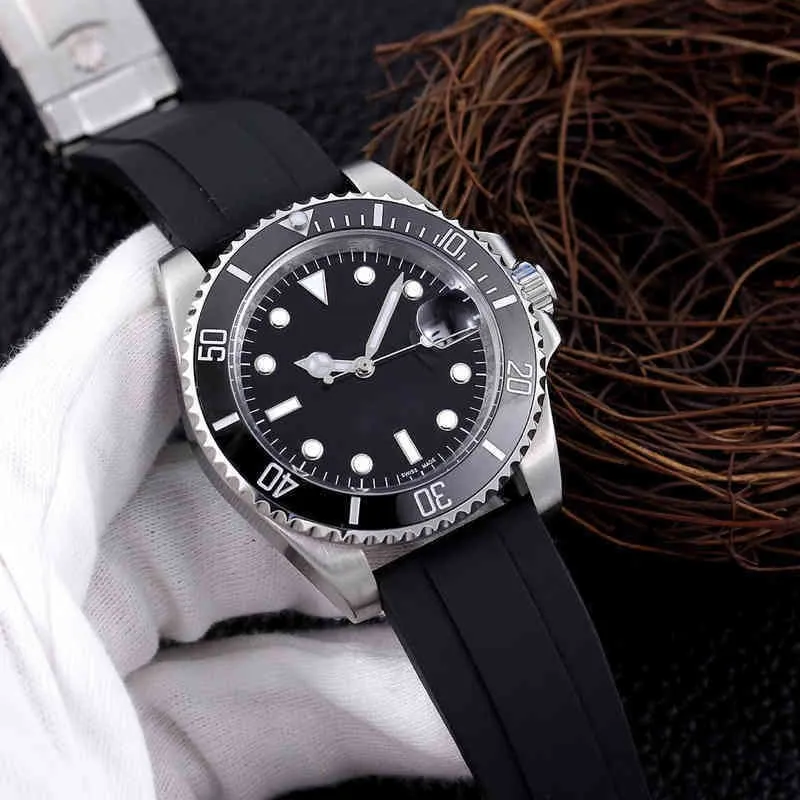 Uxury Watch Date Designer Watches Wrist Luxury Foreign Water Automatic Mechanical Luminous Super Waterproof Tape High-End Brand