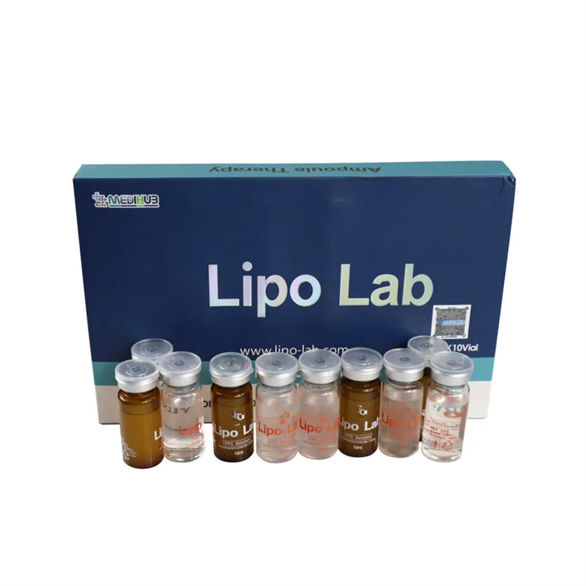 Предметы красоты оптом для похудения раствор Lipo Lab PPC 10 Mlx10 Vials Lipolab