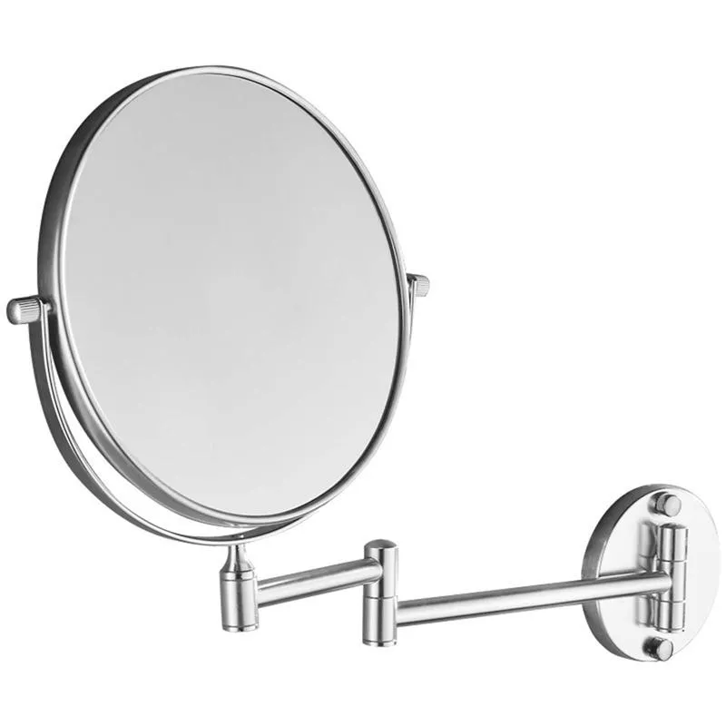 Mirrors Inch Wall Mounted Bathroom Mirror 360 Degree Folding 2-Face Double Bath Cosmetic For Women Men Makeup GiftMirrorsMirrors