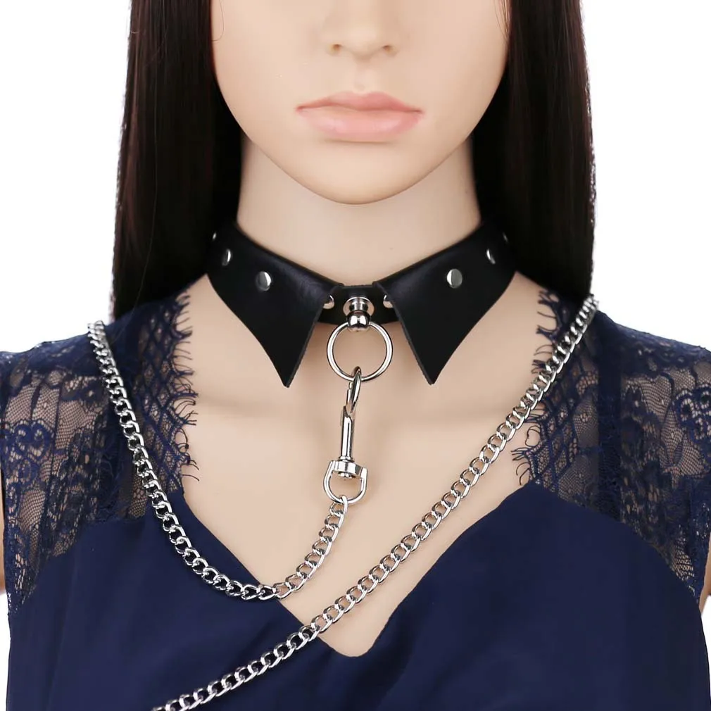 Collane Choker LIUJZZJ 20 Pezzi | Velluto E Pizzo | Stile Punk E Gotico | Per Donne E Ragazze | Con Moschettone - Foto 3
