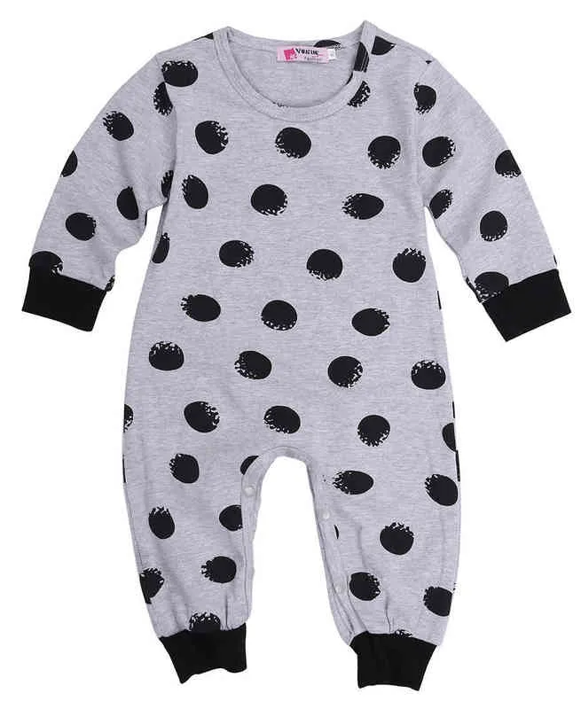 Emmababy Fashion Girl Jumpsuits 0-24m nyfödd baby pojke flicka spädbarn varm bomullsutrustning jumpsuit romper kläder g220521