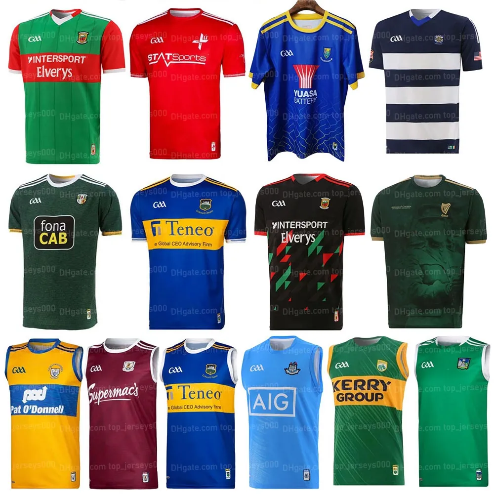 GAA DERRY CLARE Louth Michael Collins Camiseta conmemorativa RUGBY LIMERICK ANTRIM WICKLOW TIPPERARY KERRY MAYO GALWAY Dublín MEATH GALWAYGAILLIMH ARANN VEST