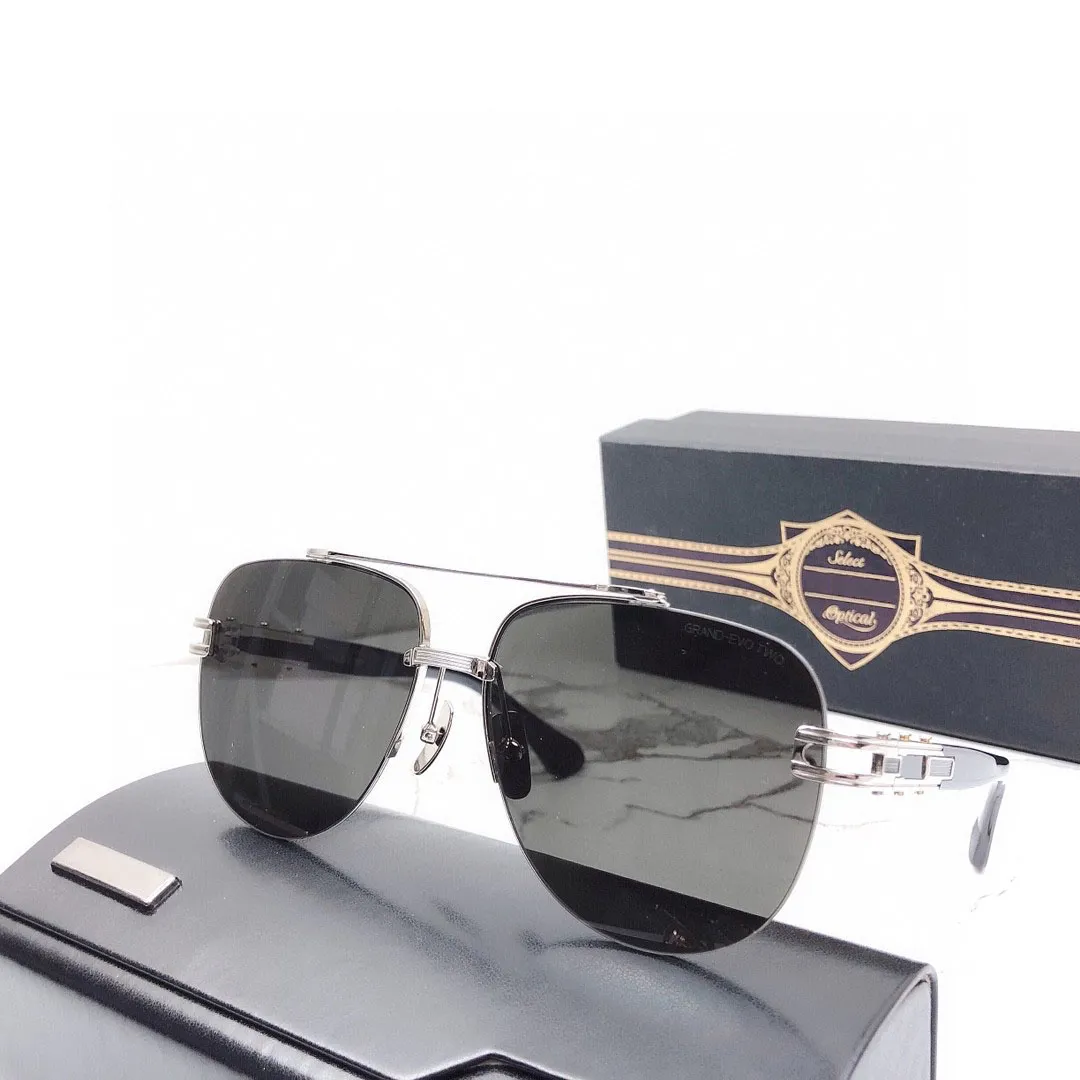 En Dita solglasögon för män kvinnor Grand Evo Två topp lyxiga högkvalitativa varumärkesdesigner Ny Selling World Famous Fashion Show Italian Sun Glass