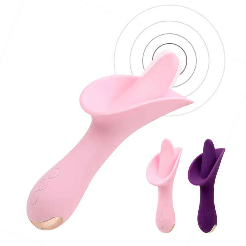 Ikoky NXY Vibrators Tongue Vibrator Oral Sex Massager 10 Mode Clitoris Stimulator Silicone Female Masturbator_voghion.com