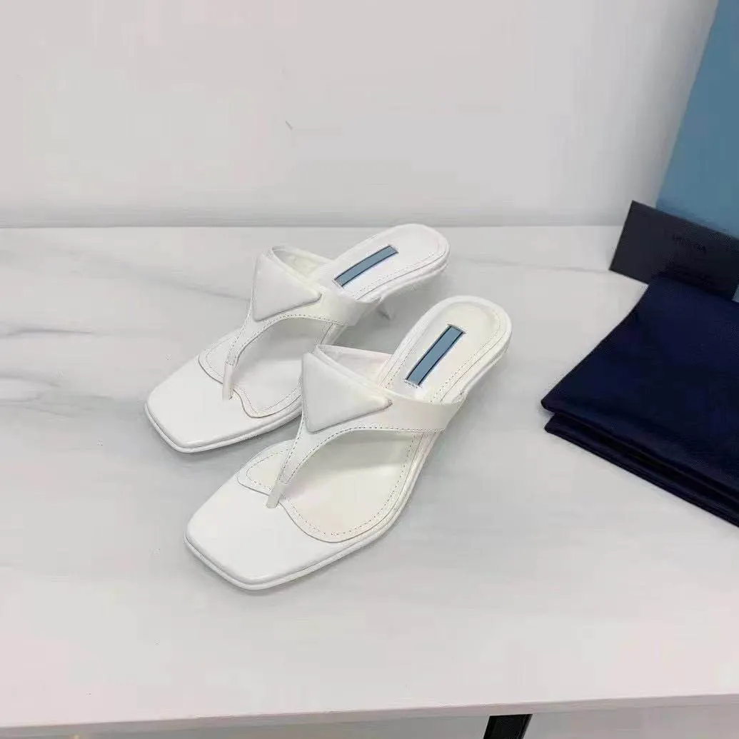 Дизайнер-2021 дизайнерские женские сандалии дамы натуральные кожаные тапочки плоские ботинки сандалии свадебные туфли с коробкой размером 35-40