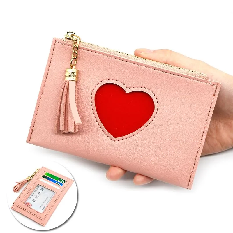 Card Holders Credit ID Holder Slim Leather Wallet Business Purse Money Case For Men Women Black Fashion WalletCard