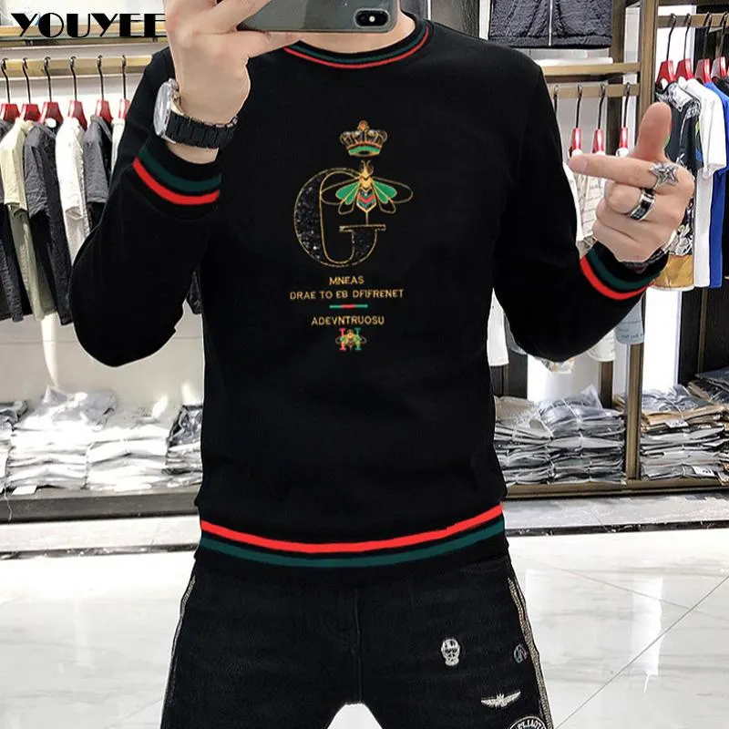 Essentialshoodie/Designer Essentials Sweat à capuche pour homme avec broderie de paillettes à manches longues, haut tendance, artisanat lourd, décontracté, mode automne hiver, pull 693