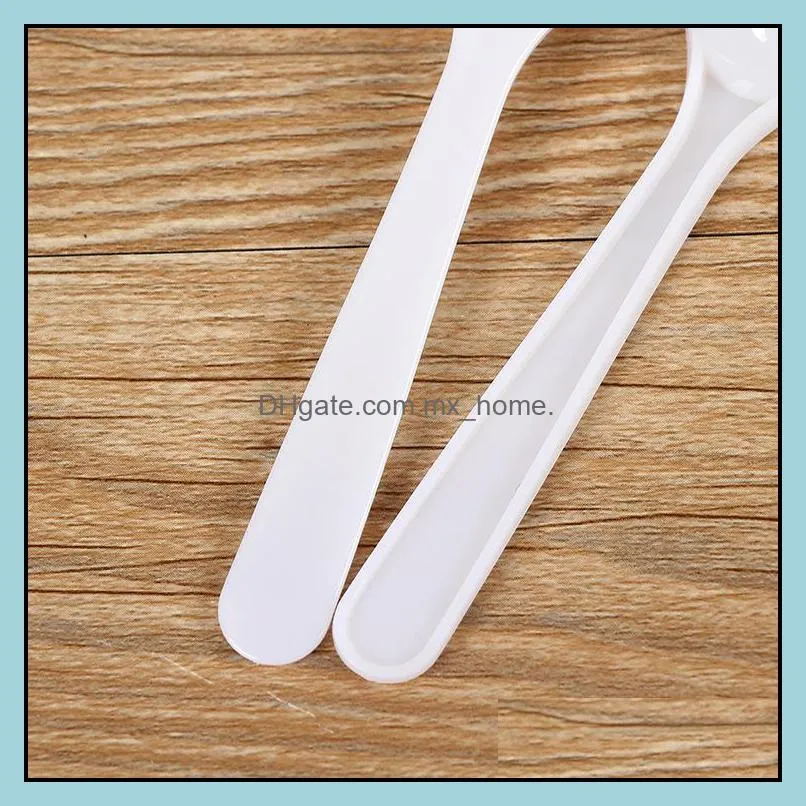 1g/2ml Plastic Measuring Spoon for Coffee Milk Protein Powder Kitchen Scoop