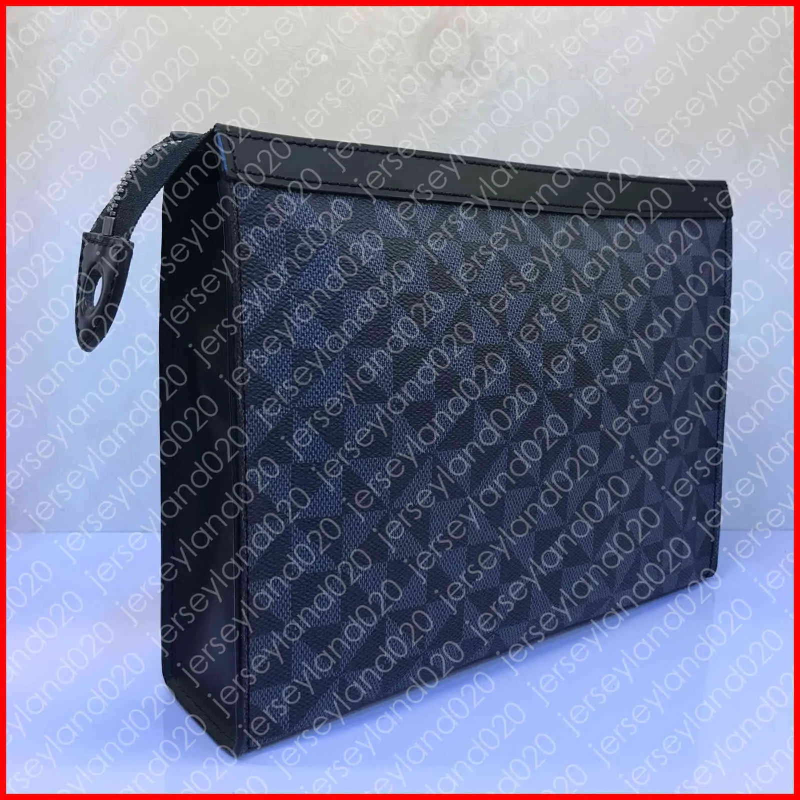 Mens Designer Clutch Bag Stylish Portfolio, Travel Pouch