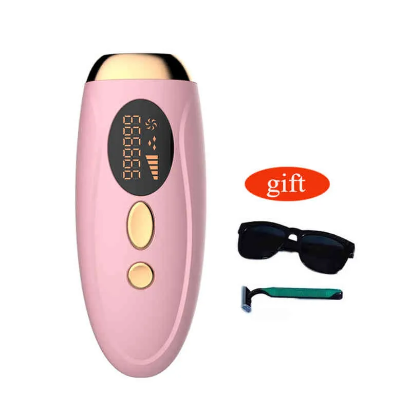 Epilatore IPL Depilazione Permanente Laser 999999 Flash Display LCD Bikini Ipl per donne220422