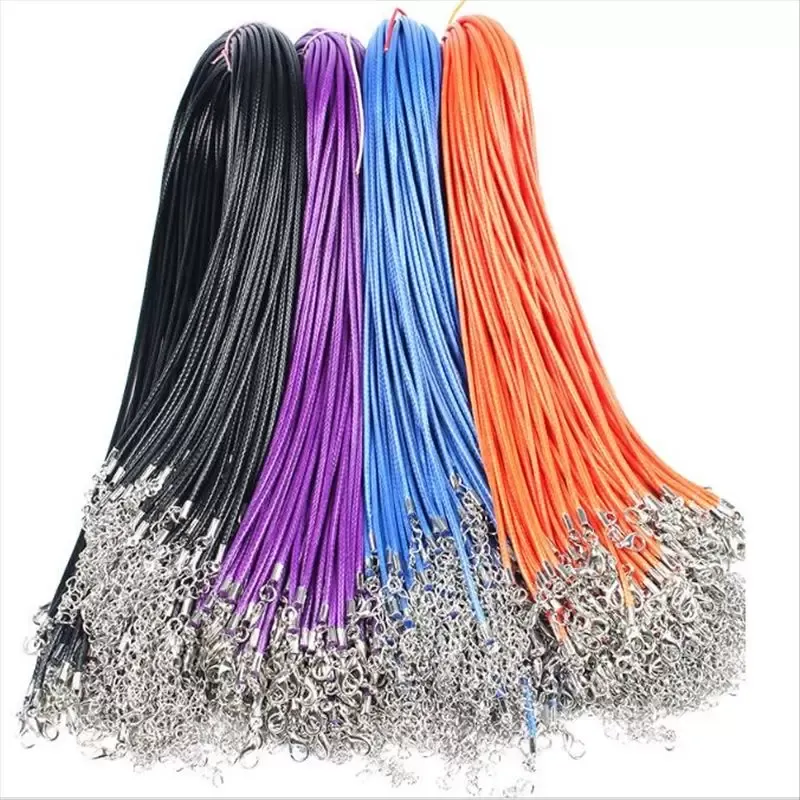 Korean Wax Cord Pendant Rope 1.5mm Colored Necklace wholesale
