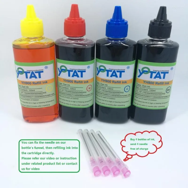 Kits de recarga de tinta Botella A base de tinte Para 564 364 178 862 920 685 655 670 940 88 934 950 932 711 970Kits de tintaInk KiInk Roge22