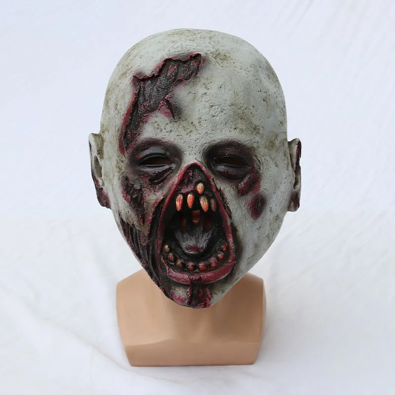 Masque D'horreur Halloween En Latex - Effrayant, Réaliste - Pour Adultes Et Ados - Costume Et Fête Déguisée