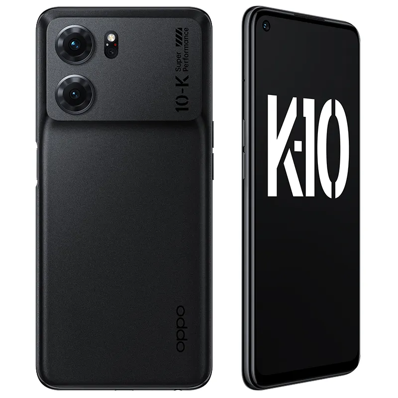 Original Oppo K10 5G Mobile Phone 8GB RAM 128GB 256GB ROM Octa Core MTK Dimensity 8000 Max Android 6.59" Full Screen 64MP NFC 5000mAh Face ID Fingerprint Smart Cellphone