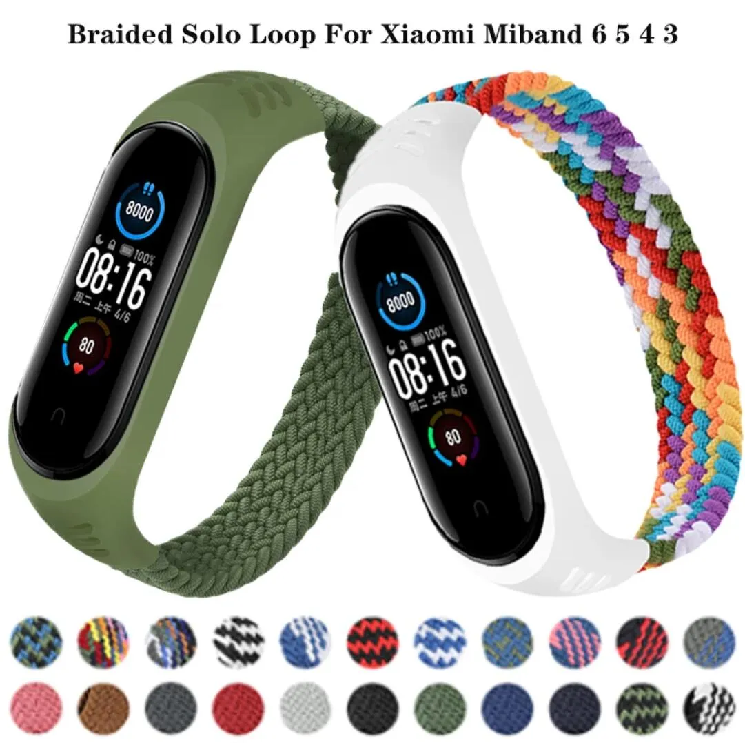 Xiaomi Mi Band Nylon Loop Band Sport Smartwatch Belt For Miband 6/5/4/3  Pulsera Correa Wristband Vibrating Bracelet From Ivylovme, $0.72