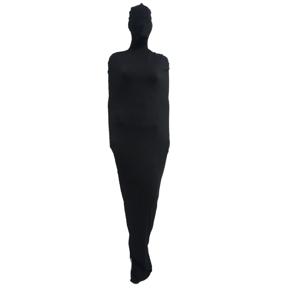 Costumes & Cosplay Unisex Fetish Catsuit Zentai Suit Full Tight bodysuit Lycar Mummy Bag Stage Props