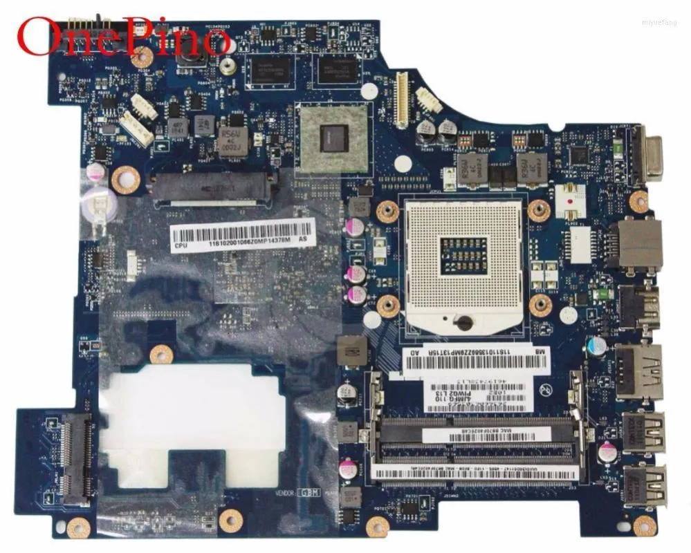 Cartes mères pour Lenovo G570 Laptop Motherboard PIWG2 LA-6753P 11S11013569 HM65 PGA989 Tested WorkingMotherboards MotherboardsMotherboards