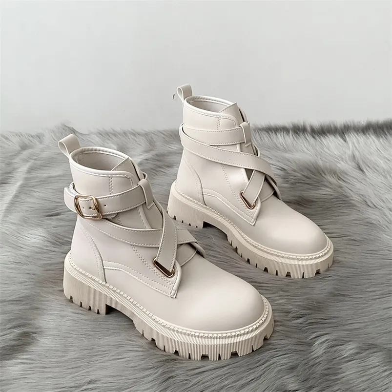 Мода осень зима Allmatch Comfort Boots Женщины высококачественные кожаные туфли кожаные каблуки 220810