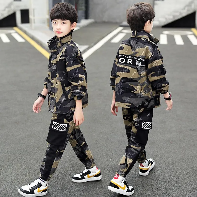 Kids army hot sale tracksuit