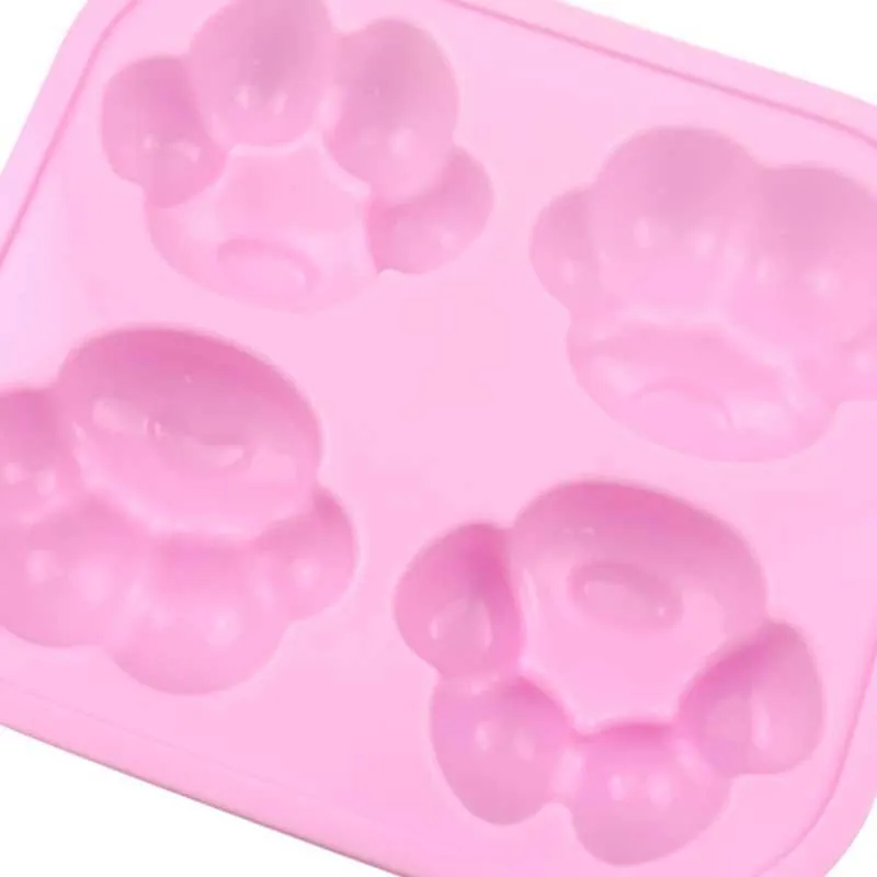 Baking Moulds DIY Handmade Aromatic Soap Cat Claw Mousse Cake Mold Chocolate Mold Easy To Demould