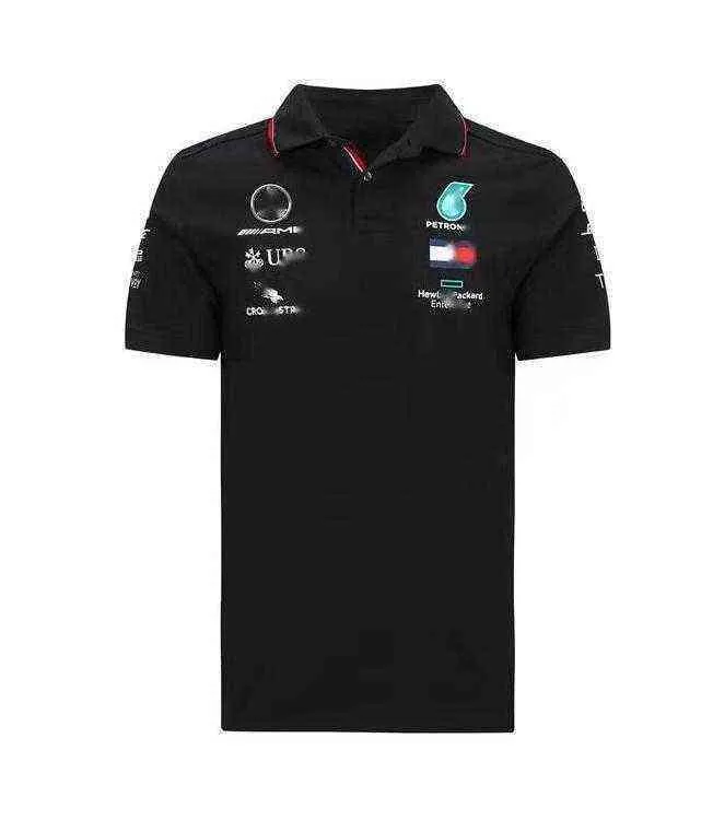 Mercedes Tshirts Motorsport t Shirt F Fórmula 1 Fãs de carros de corrida Lazer ao ar livre Ropa Hamilton Ciclismo Roupas esportivas Equipe Espectador Vestuário L KVO