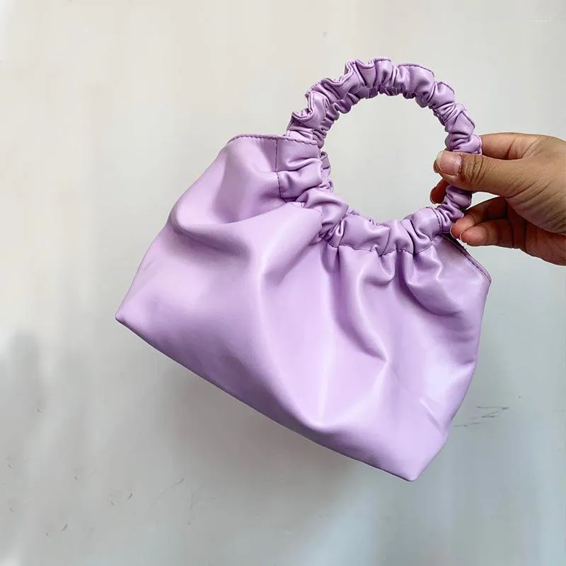 Kvällspåsar mini lyx modedesigner handväskor mjuka kopplingar kvinnor axel 2022 pu läder dumpling totes och pursesevening