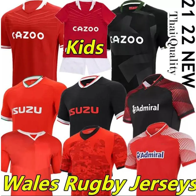 2021 2022 Wales Rugby Jerseys National Team World Cup Cymru Home Red