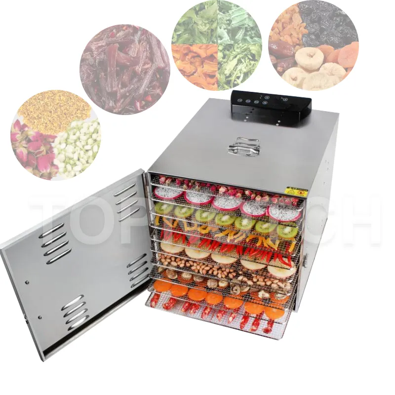 Electric Countertop Food Dehydrator Machine Multi Layer Meat Beef Dryer Fruit Vegetable Dryer