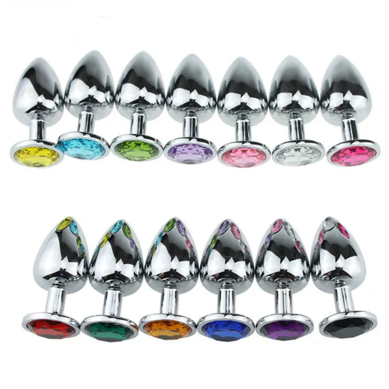 Plug anale Impermeabile in acciaio inossidabile Tocco liscio Butt plug Giocattoli del sesso Prodotti per donne Uomini Coppia giocattolo Buttplu_voghion.com