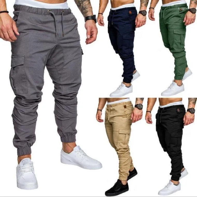 Män byxor mode jogger fitness bodybuilding gym för löpare kläder höst tröjor storlek5xl