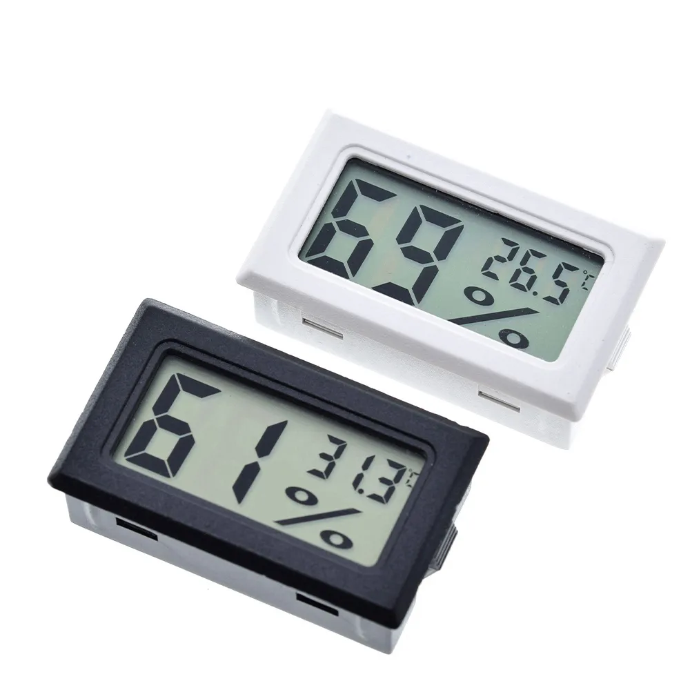 FY-11 Mini LCD Digitale Thermometer Hygrometer Temperatuurinstrumenten Indoor Handige Temperatuursensor Vochtigheidsmeter Gauge