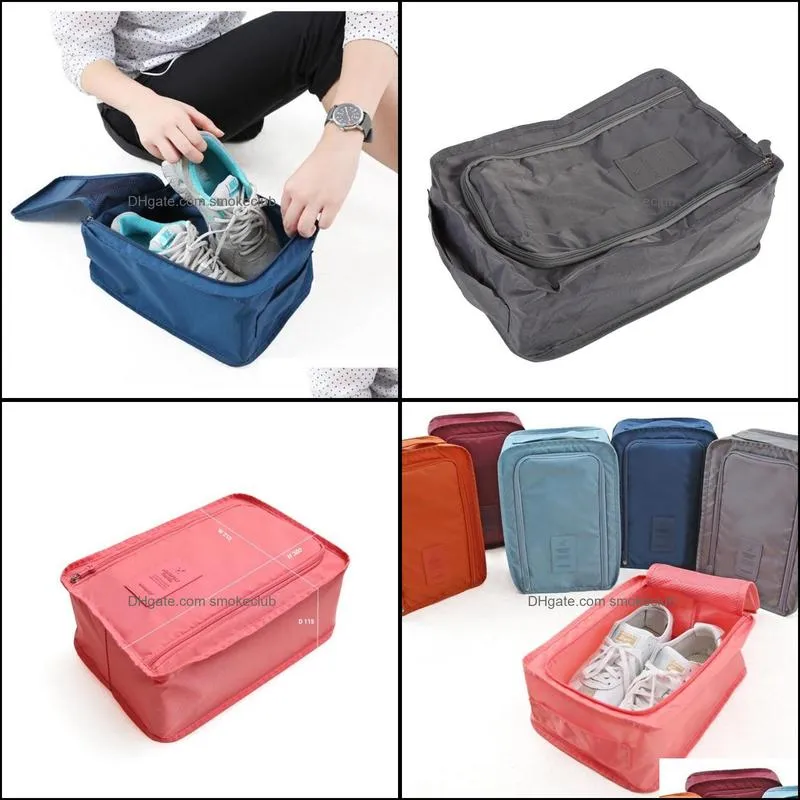 2017 Convenient Travel Storage Bag Nylon Bags for Shoes Travel Suitcase Shoes Pouch Portable Waterproof Storage Bags Organizer