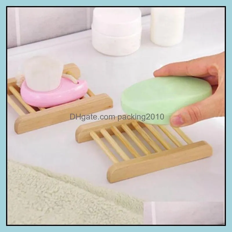 wooden soap dish bathroom shower soapholder hand craft natural wood dishes holder for soaps wll620