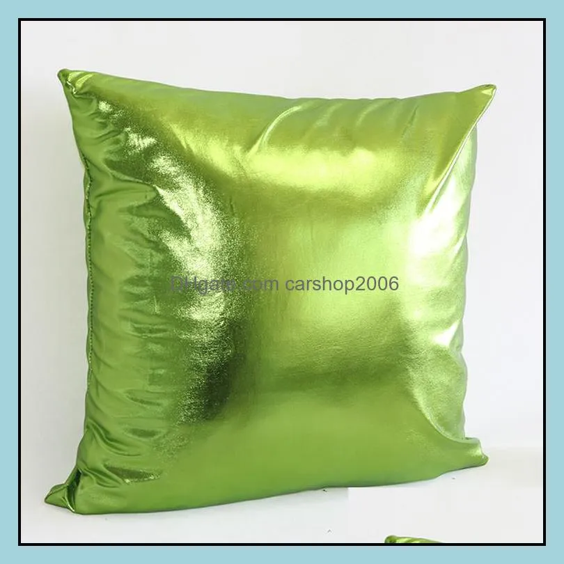 imitate pu cushion cover pillowcase retro pillow case imitate pu cushion cover car sofa bed home decor ysy127q