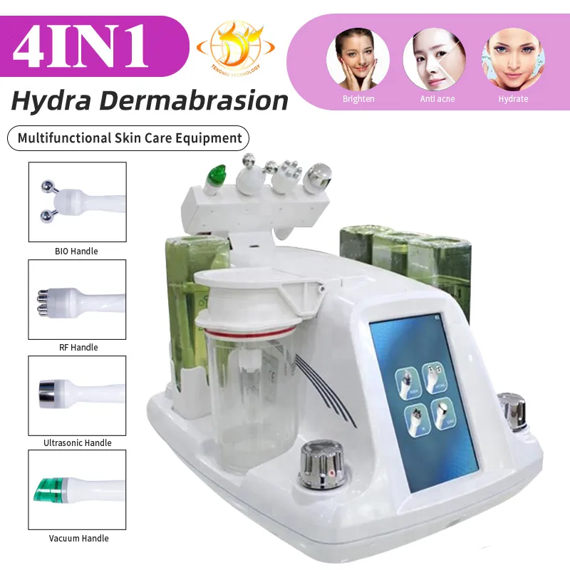 Venda Hydra DermoBrasion RF Máquina facial de spa de bio-empuradeira / máquina de limpeza aqua / descascamento de água