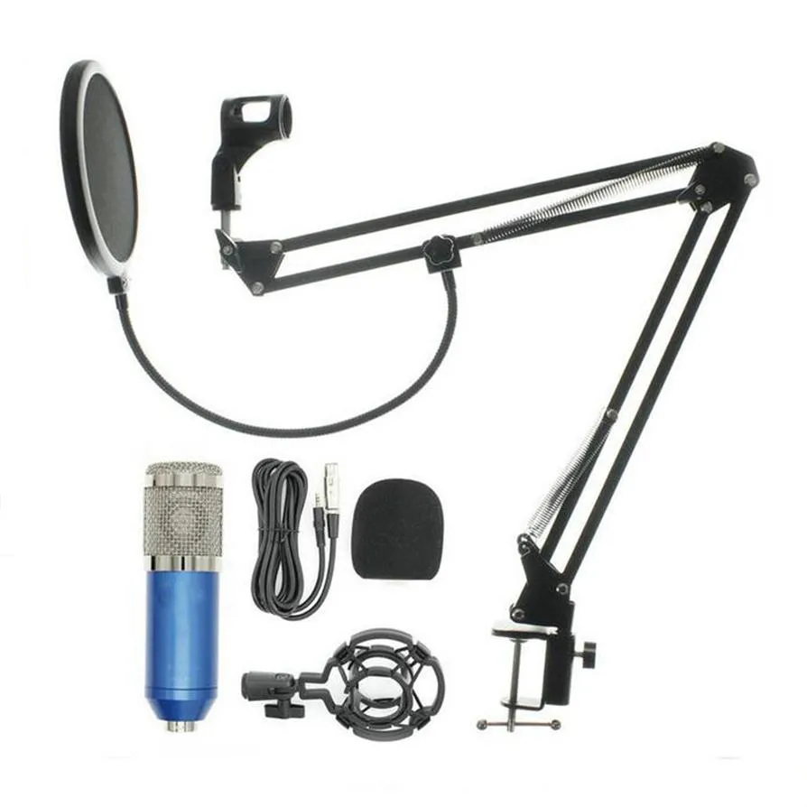 3.5Mm Studio Microphone Karaoke Microphone Condenser Audio Wired Bm800