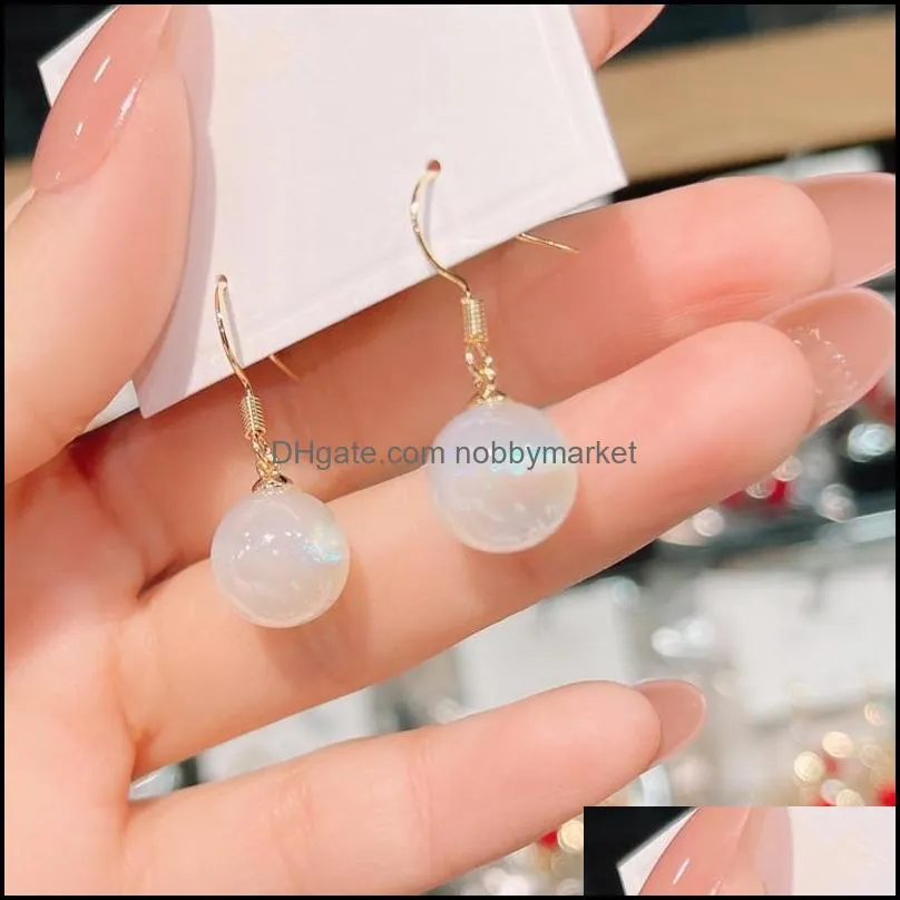 Dangle & Chandelier Fashion Romantic Bubble Ball Earrings Korean Style New Brincos Feminino