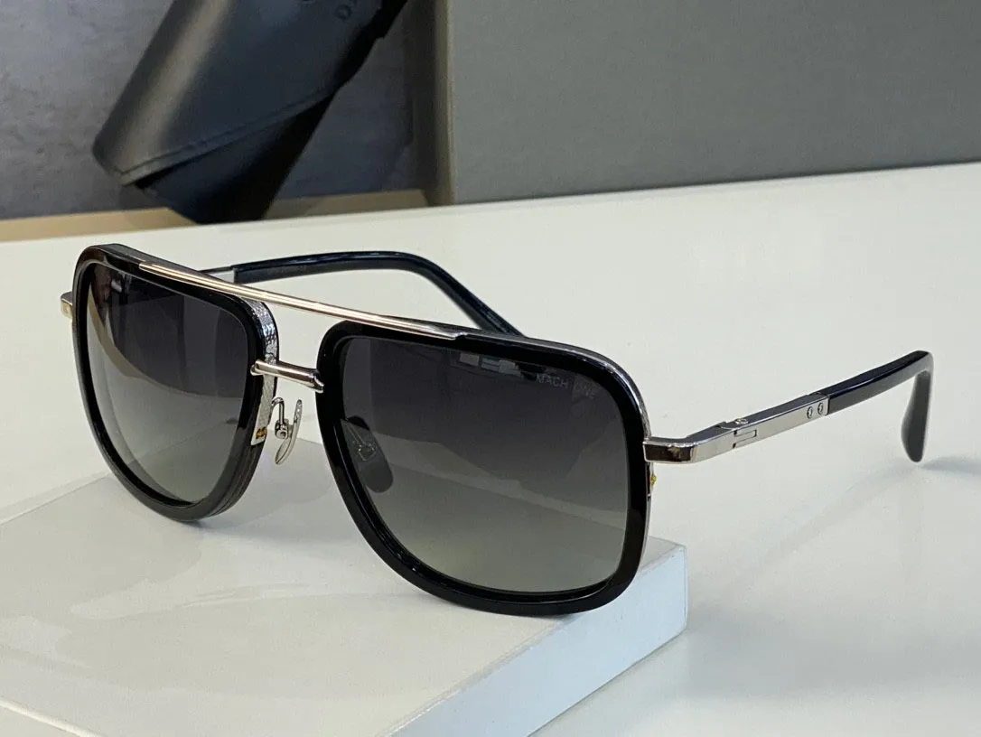 En Dita Mach One DRX-2030 Designer solglasögon för Mens Famous Fashionable Retro Luxury Brand Eyeglass Fashion Design