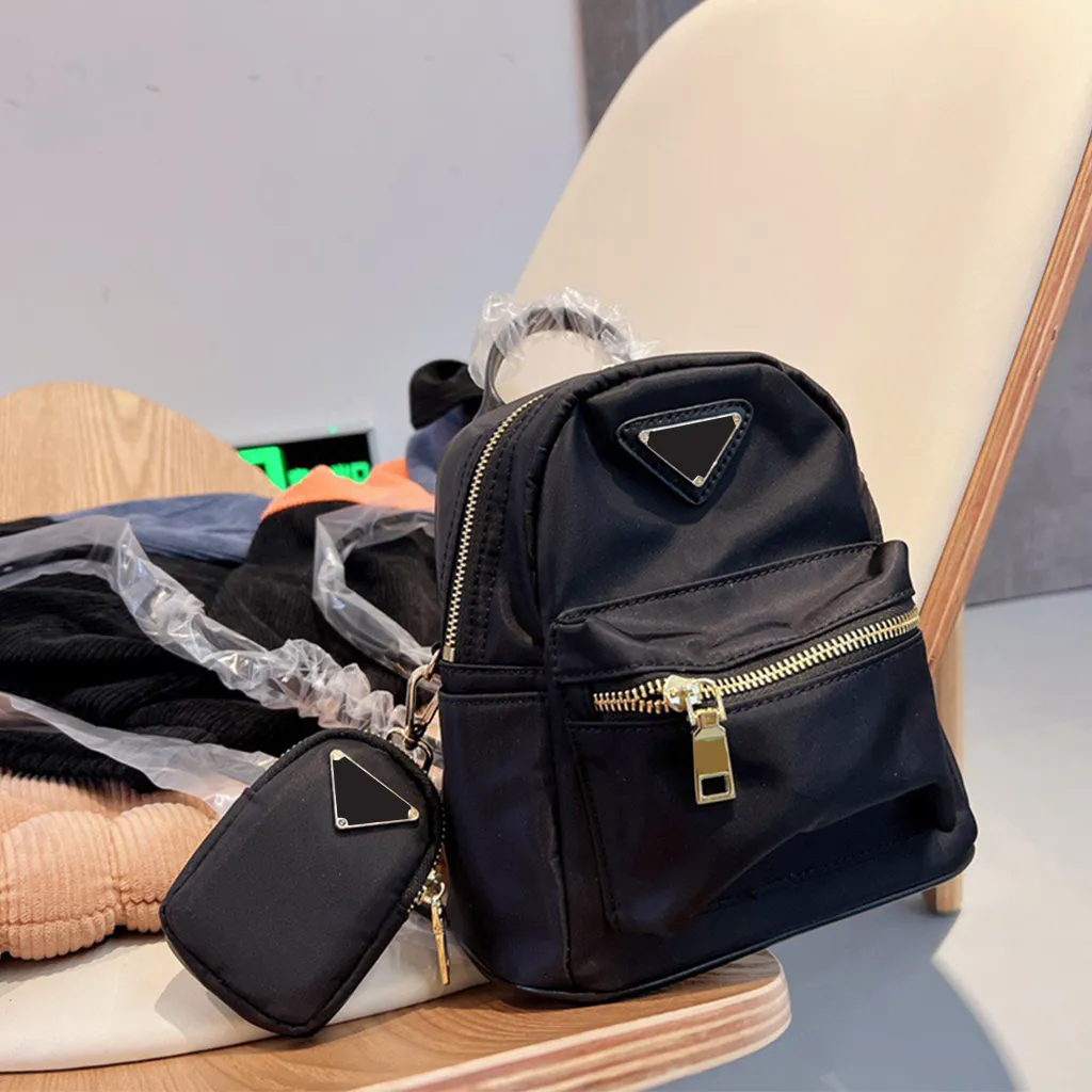 Fashion High Quality Nylon Mini size Women Bag Children School Designer Bags Backpack Springs Luxury Lady Handbags Travel Handbag Backpack Style