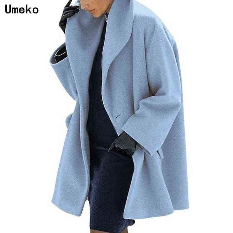 Cappotto di lana da donna nuovo inverno moda Cappotto corto per il tempo libero Cappotto Nizi Cappotto multi-colore allentato confortevole caldo con spalle scoperte Vendita T220714