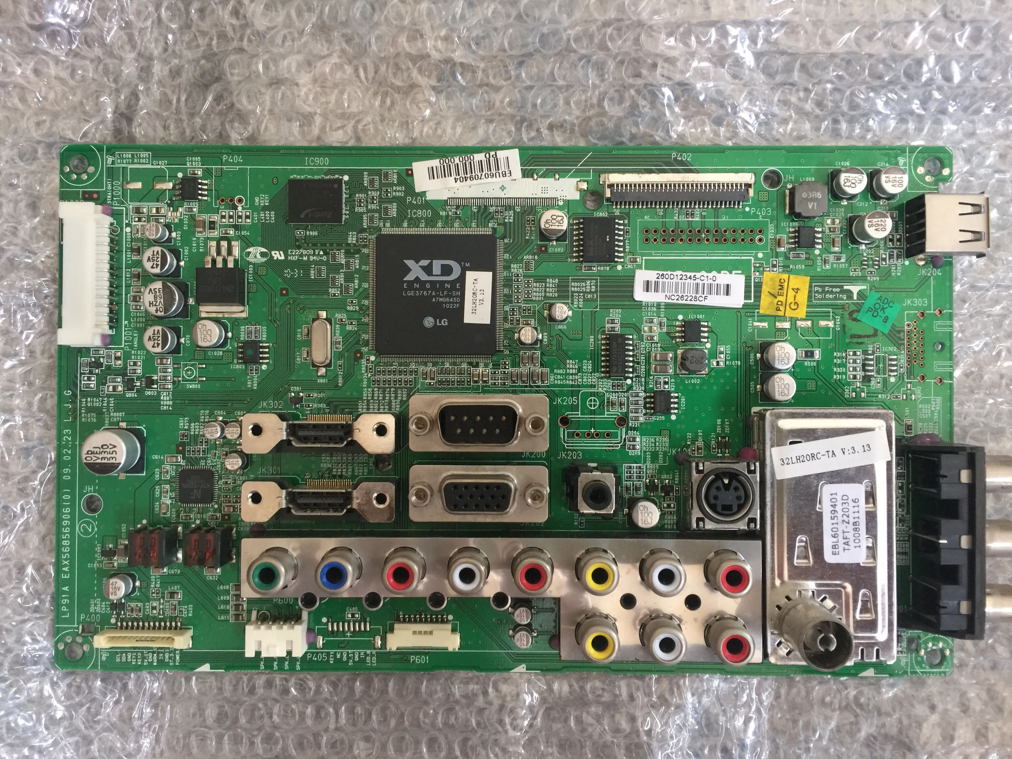 LGテレビメインボード LG TV Main Board Replacement For 32LH20R 32LH23UR CA LP91A