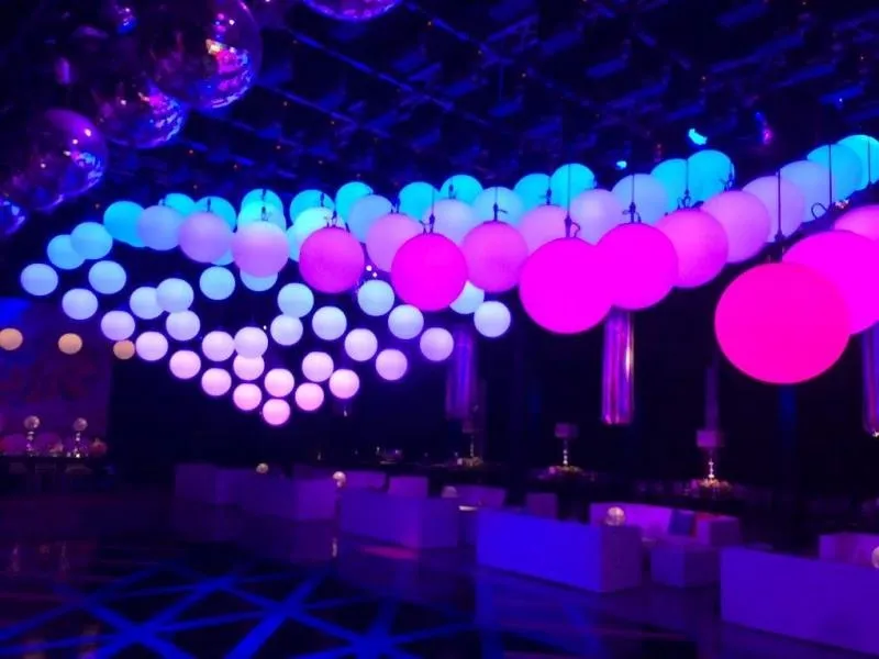 Club Light RGBW Stage Lighting Lifting Balls KTV Party