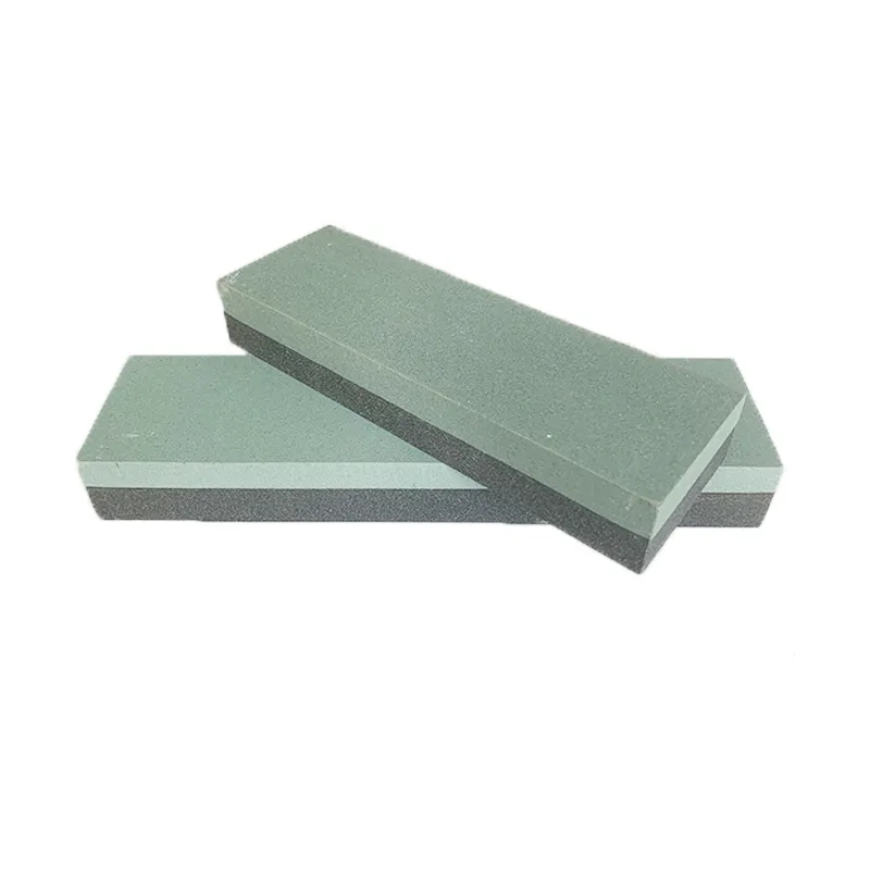 Ajusteur de couteaux de haute qualité Stone portative des articles ménagers quotidiens, pierre de carbone vert noir de première année