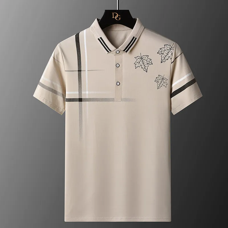 10Aファッションデザイナーストライプメンズの服半短袖のトップスティーシャツ夏の男性服用のポロシャツ