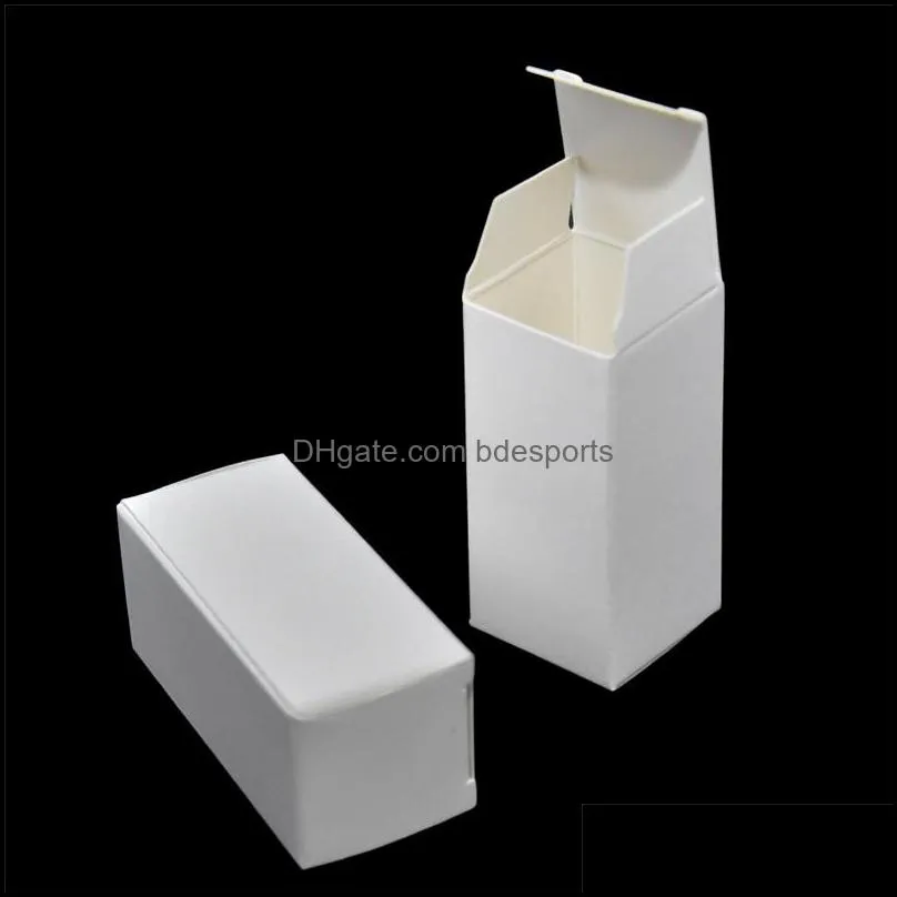 Foldable Brown Paper Packaging Box Lipstick Essential Oil Bottle Storage Box Gift Package Lipstick Perfume Cosmetic Nail Polish