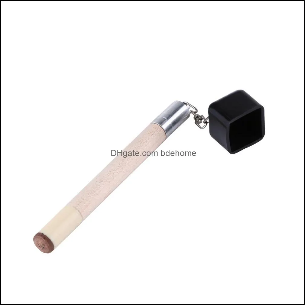 2 in 1 Pocket Pool Billiard Chalk Holder Pricker Cue Tip Prep Tool Table Handle Snooker & Billiard Accessories