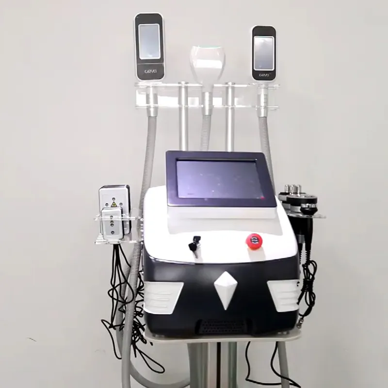 Портативная кавитация радиочастотная лазерная машина для похудения жира замораживание прохладно терапия.