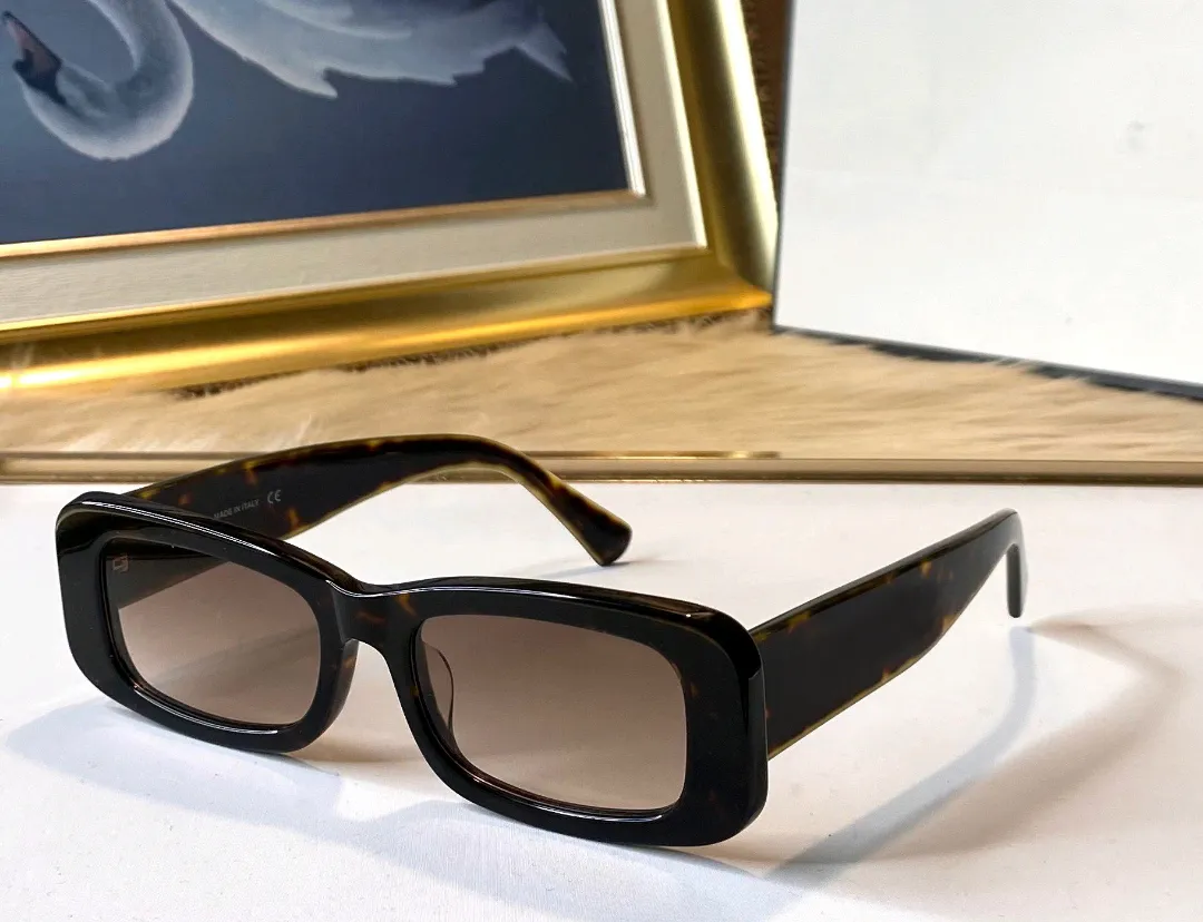 نظارة شمسية مظللة هافانا براون للنساء أزياء صيف صيف سونينبريل UV حماية العين مع صندوق